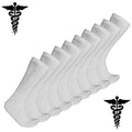 9-Pairs: Physician Approved Health Diabetic Crew Circulatory Socks by DailySale