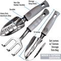 9-Piece: Heavy Duty Aluminum Alloy Gardening Tools Set by DailySale