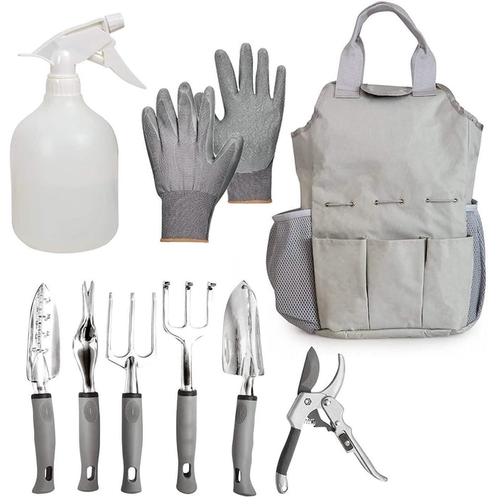 9-Piece: Heavy Duty Aluminum Alloy Gardening Tools Set by DailySale