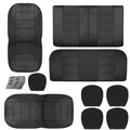 9-Piece Set: PU Leather Car Seat Cover by DailySale
