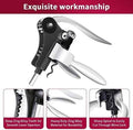 9-Piece Set: Wine Opener Set with Corkscrew, Foil Cutter, Thermometer, Stoppers & More by DailySale