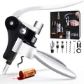 9-Piece Set: Wine Opener Set with Corkscrew, Foil Cutter, Thermometer, Stoppers & More by DailySale