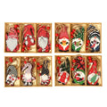 9-Pieces: Festive Christmas Wooden Hanging Box by DailySale