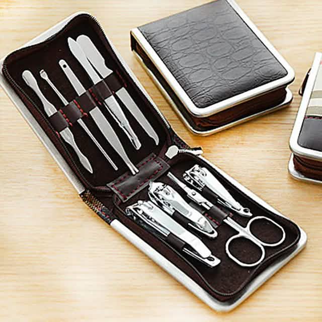 9-Pieces Set: Carbon Steel Nail Clippers Set by DailySale