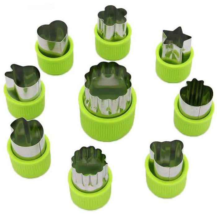 9-Pieces Set: LENK Vegetable Cutter Shapes by DailySale