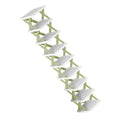 9-Tier Narrow Entryway Shoe Rack Plastic Vertical Shoe Organizer by DailySale