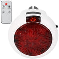 900W Portable Heater Fan with Remote Control by DailySale
