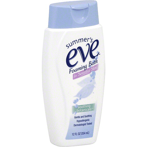 Summer's Eve Foaming Bath, For Sensitive Skin, Soothing Botanicals by Pasteur Pharmacy