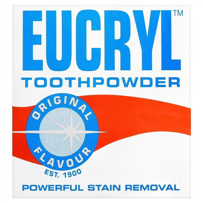 Eucryl Toothpowder Original Teeth Whitening Powder 50g by Pasteur Pharmacy