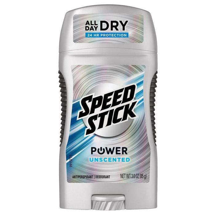 Speed Stick Power Unscented Antiperspirant Deodorant - 3oz by Pasteur Pharmacy