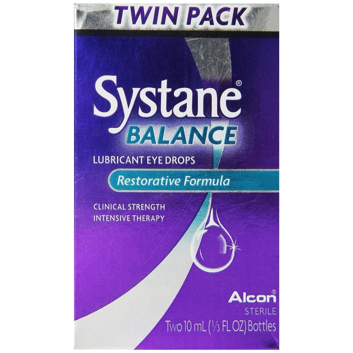 Systane® Balance Lubricant Eye Drops – Restorative Formula (Twin Pack) by Pasteur Pharmacy