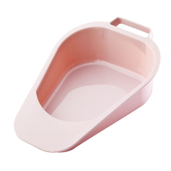 Standard Plastic Bed Pan – 47 oz Capacity – Durable & Disposable Medical Grade by Pasteur Pharmacy