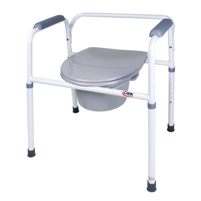 Carex Bedside Steel Commode by Pasteur Pharmacy