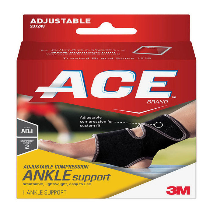 ACE Ankle Support, Neoprene, Adjustable by Pasteur Pharmacy