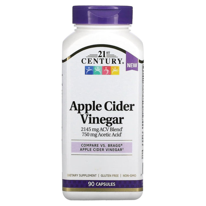 21st Century Apple Cider Vinegar, 90 Capsules by Pasteur Pharmacy