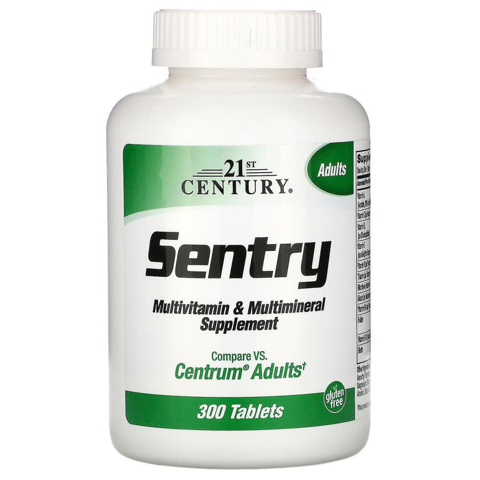 21st Century Sentry Multivitamin Tablets 300 Ct by Pasteur Pharmacy