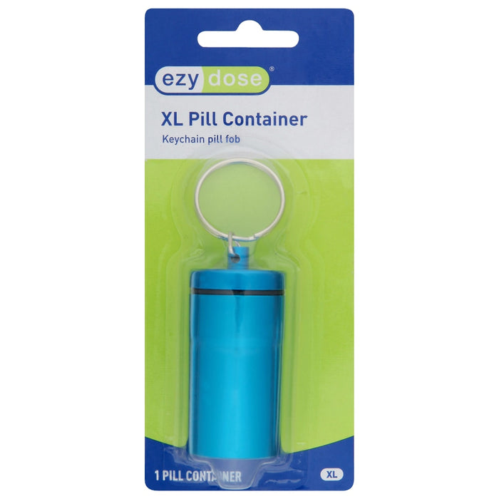 Ezy Dose XL Pill Container Keychain Fob by Pasteur Pharmacy