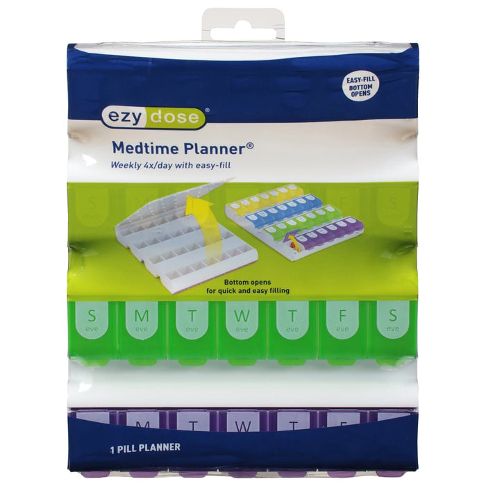 Ezy Dose Medtime 66706 Pill Organizer Xl Weekly 4X / Day by Pasteur Pharmacy