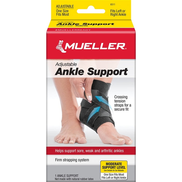 Mueller® Adjustable Ankle Support – One Size Fits Most by Pasteur Pharmacy