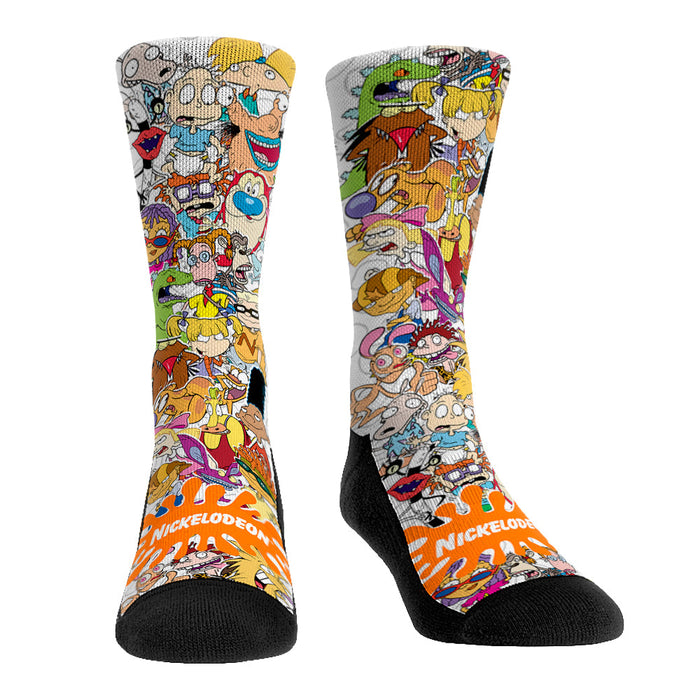 90's Nickelodeon Stacked Characters by Rock 'Em Socks