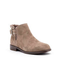 Nina Girls Manda Studded Nubuck Booties, Size 6M by Vanessa Jane
