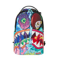 Sprayground Crazy Shark Split DLXSV Backpack w/ Removable Eyes B5357 by I-Max Fashions