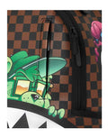 Sprayground Sharks In Paris Characters Sneakin & Peekin DLXSV Backpack B5395 by I-Max Fashions