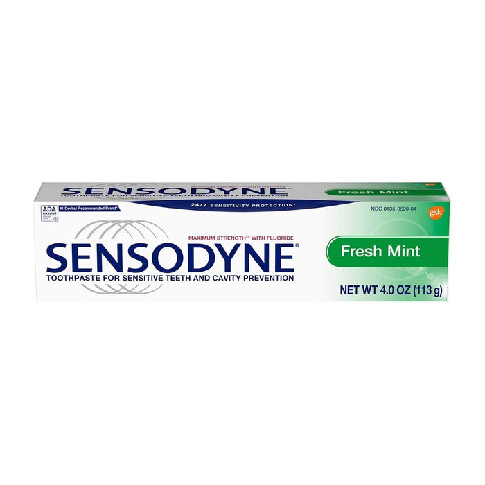 Sensodyne Toothpaste For Sensitive Teeth - Fresh Mint - 4 Oz by Pasteur Pharmacy
