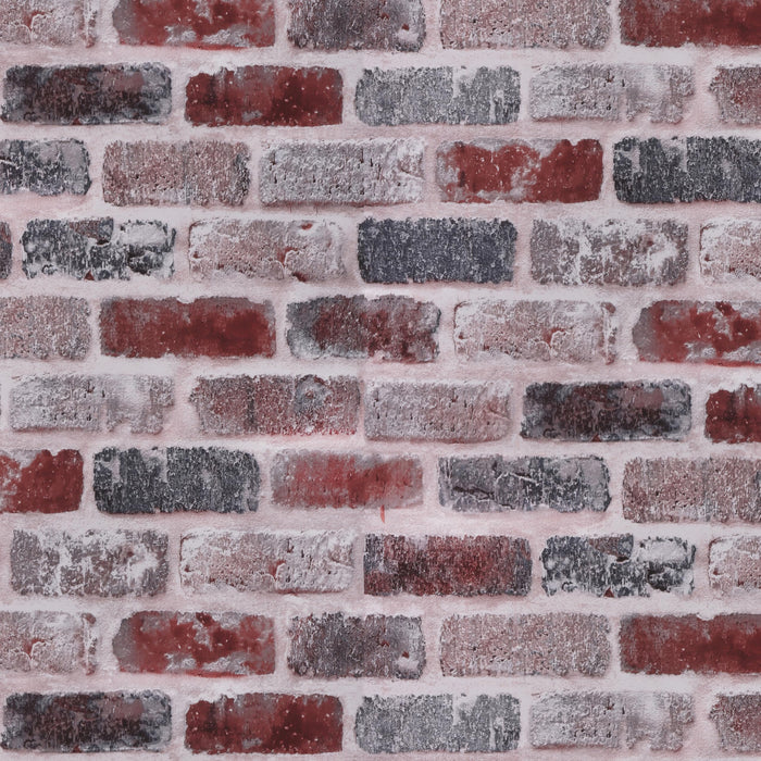 KUKANTST Brick Stone Peel and Stick Wallpaper 17.8"x472" Waterproof Vinyl Roll by Deal US
