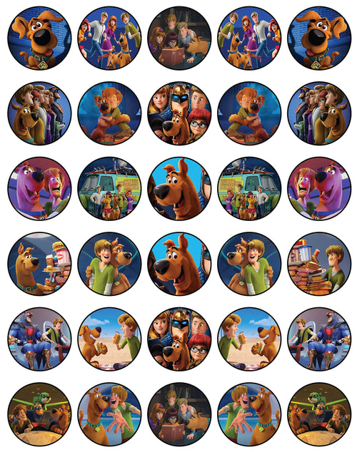 NATURAL BEHAVIOUR 30 Edible Cupcake Toppers Mystery Pup Dog Team Collection by Deal US