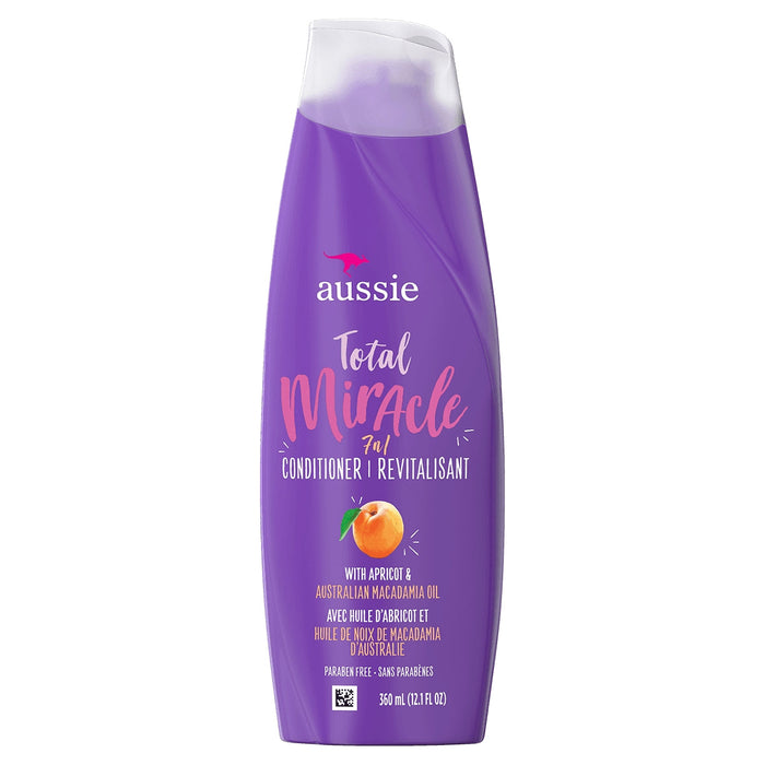 Aussie Total Miracle Conditioner with Apricot & Australian Macadamia Oil, 12.1 fl oz by Pasteur Pharmacy