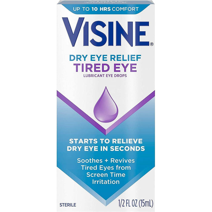 Visine Dryeye Relief Tired Eye Drops - 0.50 Fl Oz by Pasteur Pharmacy