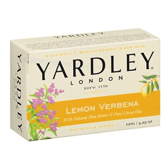 Yardley London Lemon Verbena Bath Bar – Purifying & Refreshing, 4 oz by Pasteur Pharmacy