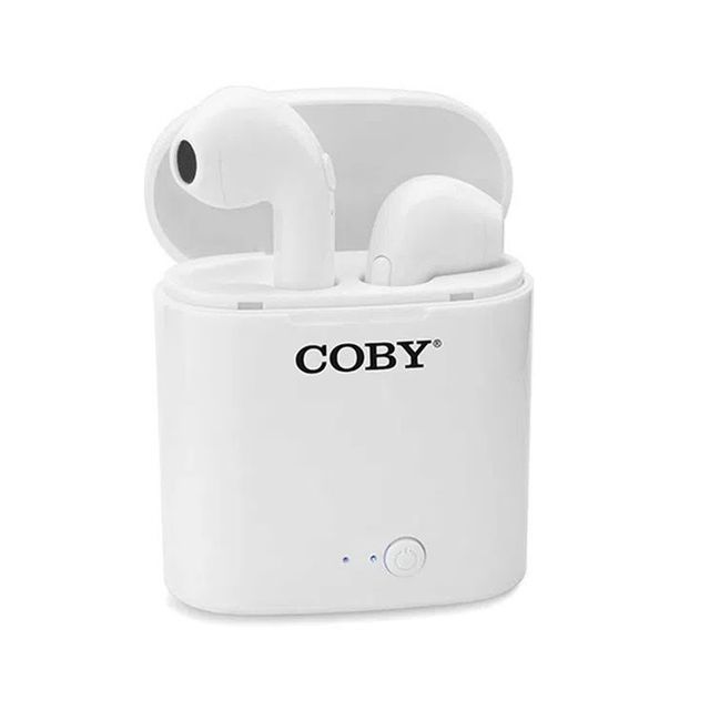 Coby Electronics True Wireless Earbuds - White by Pasteur Pharmacy