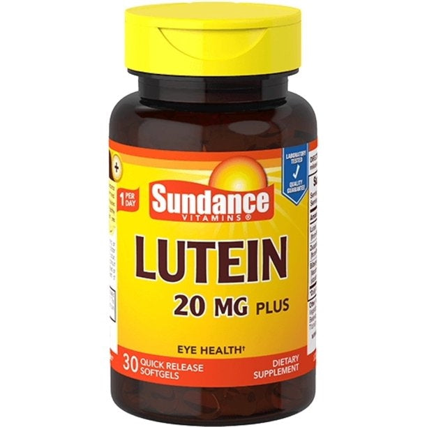 Sundance Vitamins 20 Mg Plus Bilberry & Zeaxanthin Lutein 30 Softgels 30Ea by Pasteur Pharmacy