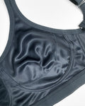 Luvrobes Women's Sports Bra Racerback Adjustable Straps Grey Size M by Deal US