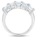 3.60 Carat Genuine Blue Topaz .925 Sterling Silver Ring by Bids.com