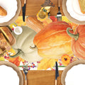 LULUXENIA Thanksgiving Table Runner Maple Leaves Pumpkin Fall Decor 13x72 Inch by Deal US