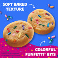 BestBy01/26 Pillsbury Mini Soft Baked Funfetti Cookies Snack Bags 10 Ct 10 oz by Deal US