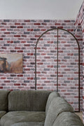 KUKANTST Brick Stone Peel and Stick Wallpaper 17.8"x472" Waterproof Vinyl Roll by Deal US