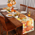 LULUXENIA Thanksgiving Table Runner Maple Leaves Pumpkin Fall Decor 13x72 Inch by Deal US