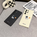 Astronaut Case for Samsung Galaxy S25 Ultra, Cute Cartoon Space Moon Rocke