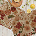 Sviojuce Vintage Fall Pumpkin Oak Leaf Kitchen Towels 16x24 Beige Set of 2 by Deal US