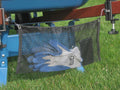 GrizzlyGrip Wheelbarrow Tool Holder with Mesh Bag Secures Tools Nylon by Deal US