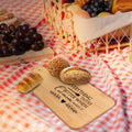 FONDCANYON Cat Mom 15x7 Cutting Board with Handle Kitchen Gift by Deal US