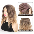 Maforsoon Wigs for Women Short Wave Synthetic Curly Wig 14inch by Deal US