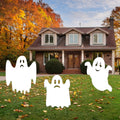 Rogue River Tactical Large Ghost Halloween Yard Sign Outdoor 15x12 Inch 3 Pack by Deal US