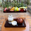 Maramugic 2 Tier Acrylic Bathroom Counter Organizer Amber Small by Deal US