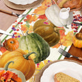 LULUXENIA Thanksgiving Table Runner Maple Leaves Pumpkin Fall Decor 13x72 Inch by Deal US