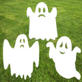 Rogue River Tactical Large Ghost Halloween Yard Sign Outdoor 15x12 Inch 3 Pack by Deal US